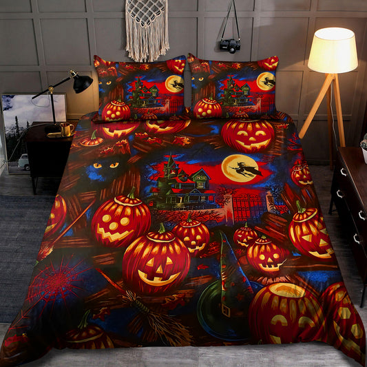 Pumkin Castle Magical Night Bedding Set