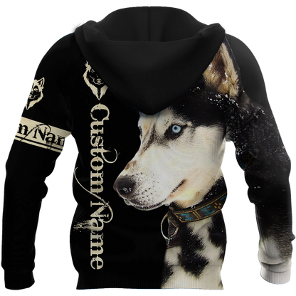 Husky custom 3d hoodie shirt for men and women DD08252002