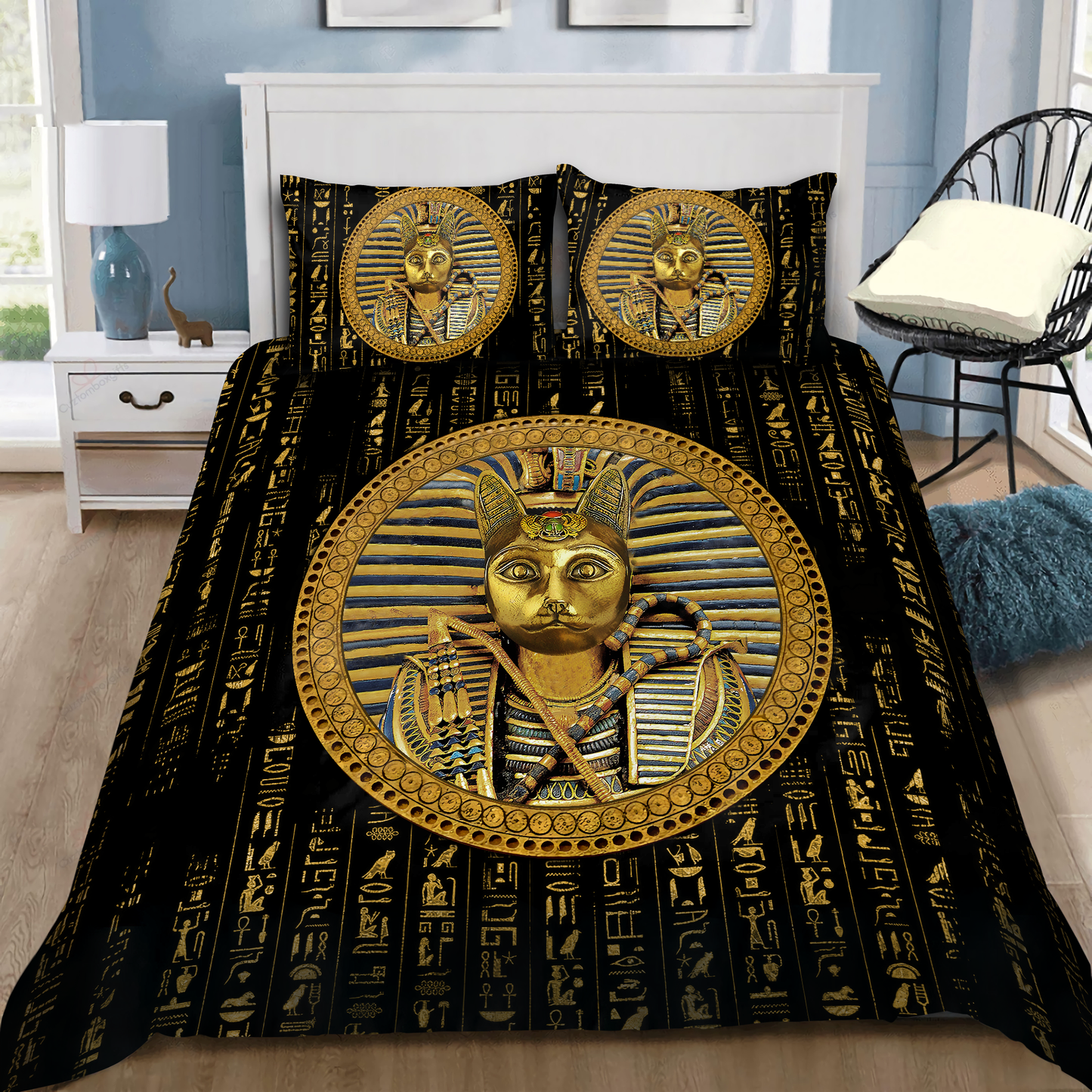 Magical SphynX Pharaoh Bedding Set