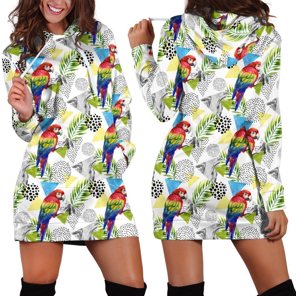 3D All Over Printing Beautiful Scarlet Macaw Legging-Apparel-Phaethon-Hoodie Dress-S-Vibe Cosy™