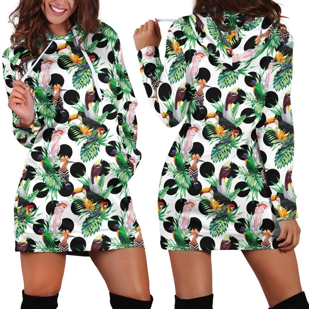 All Over Printing Major Mitchell’s Cockatoo Parrot Hoodie Dress-Apparel-Phaethon-Hoodie Dress-S-Vibe Cosy™