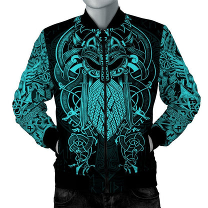 Vikings - The Raven Blue of Odin Tattoo - Amaze Style™-Apparel