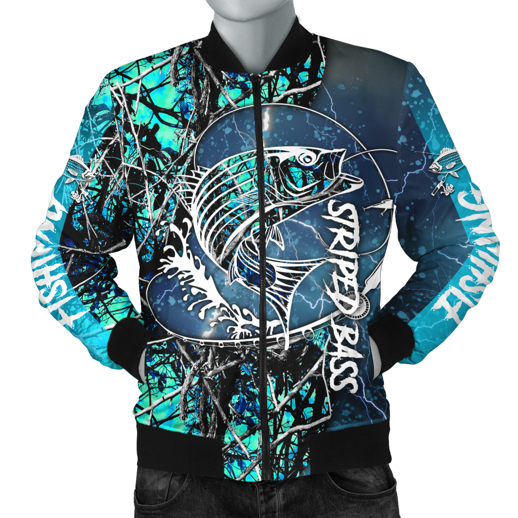 Striped Bass Fishing water camo all over printed shirts for men and women TR271202 - Amaze Style™-Apparel