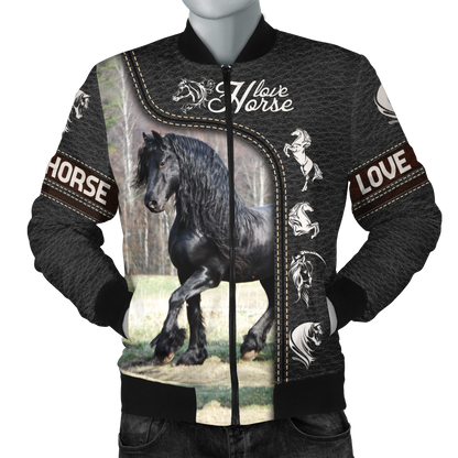 Love Horse 3D All Over Printed Shirts Pi220401-Apparel-TA-Hoodie-S-Vibe Cosy™