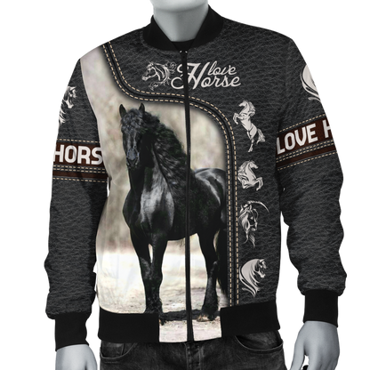 Love Horse 3D All Over Printed Shirts MP050401 - Amaze Style™-Apparel