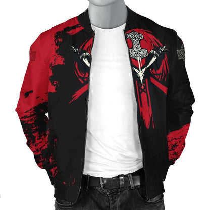 Viking Hoodie - Mjolnir (Thor's hammer)-Apparel-HP Arts-Hoodie-S-Vibe Cosy™