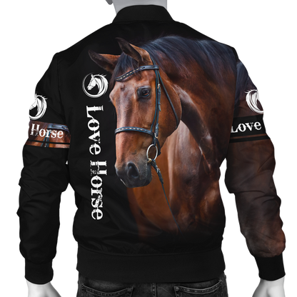 Love Horse 3D All Over Printed Shirts For Men And Women TR2005204