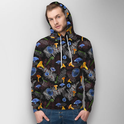 Violet mushroom pants Hoodie-Apparel-NTH-Hoodie-S-Vibe Cosy™