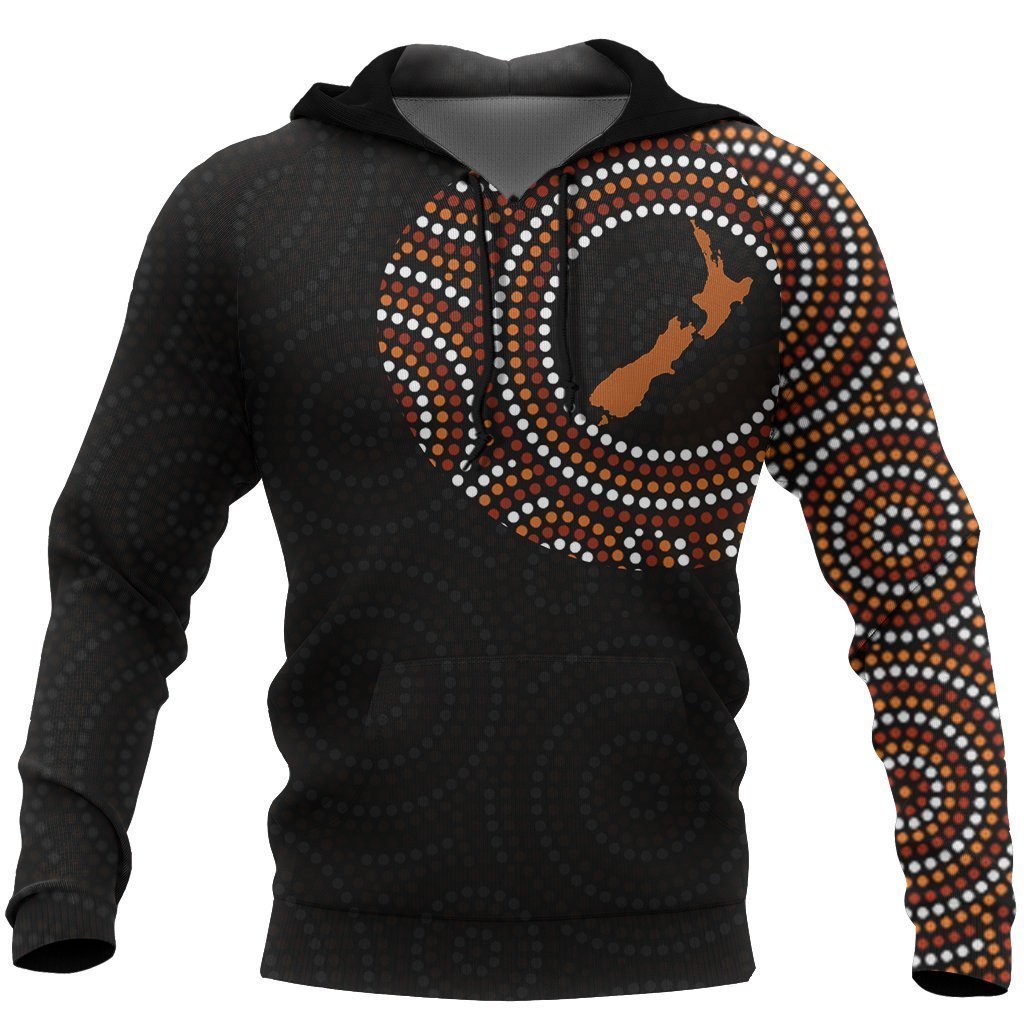 My Home Australia Hoodie Aboriginal-Apparel-HD09-Hoodie-S-Vibe Cosy™