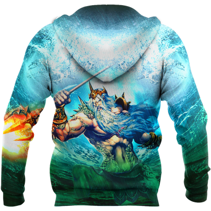 Poseidon Over 3D Printed MH260520-Apparel-ML-Zipped Hoodie-S-Vibe Cosy™