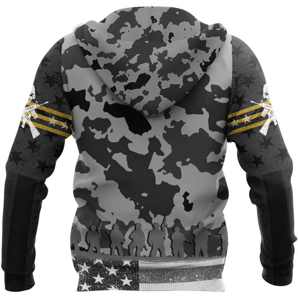 I'm a Mom Grandma and a veteran 3d all over printed shirts for men and women MH190520S-Apparel-Huyencass-Hoodie-S-Vibe Cosy™