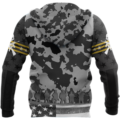 I'm a Mom Grandma and a veteran 3d all over printed shirts for men and women MH190520S-Apparel-Huyencass-Hoodie-S-Vibe Cosy™