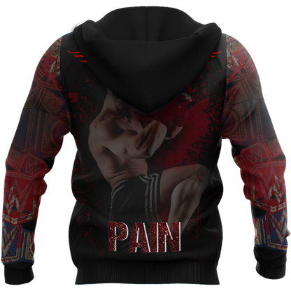 Believer Muaythai Kickboxing 3D Printed MH2105201-Apparel-ML-Zipped Hoodie-S-Vibe Cosy™