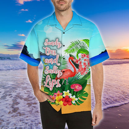 Sandy Toes and Salty Lips Beach Shirt NTN09012001