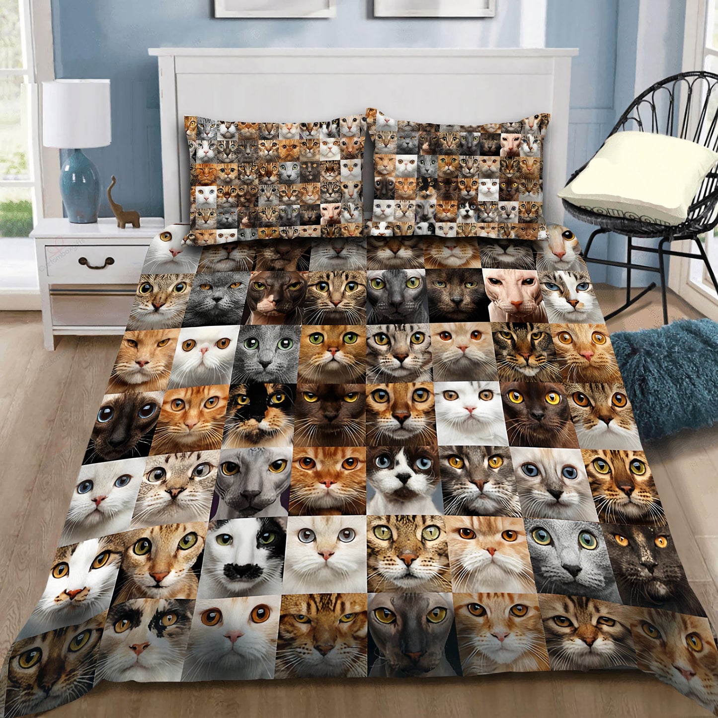 Cat Bedding Set-TT-Bedding Set-TT-Twin-Vibe Cosy™