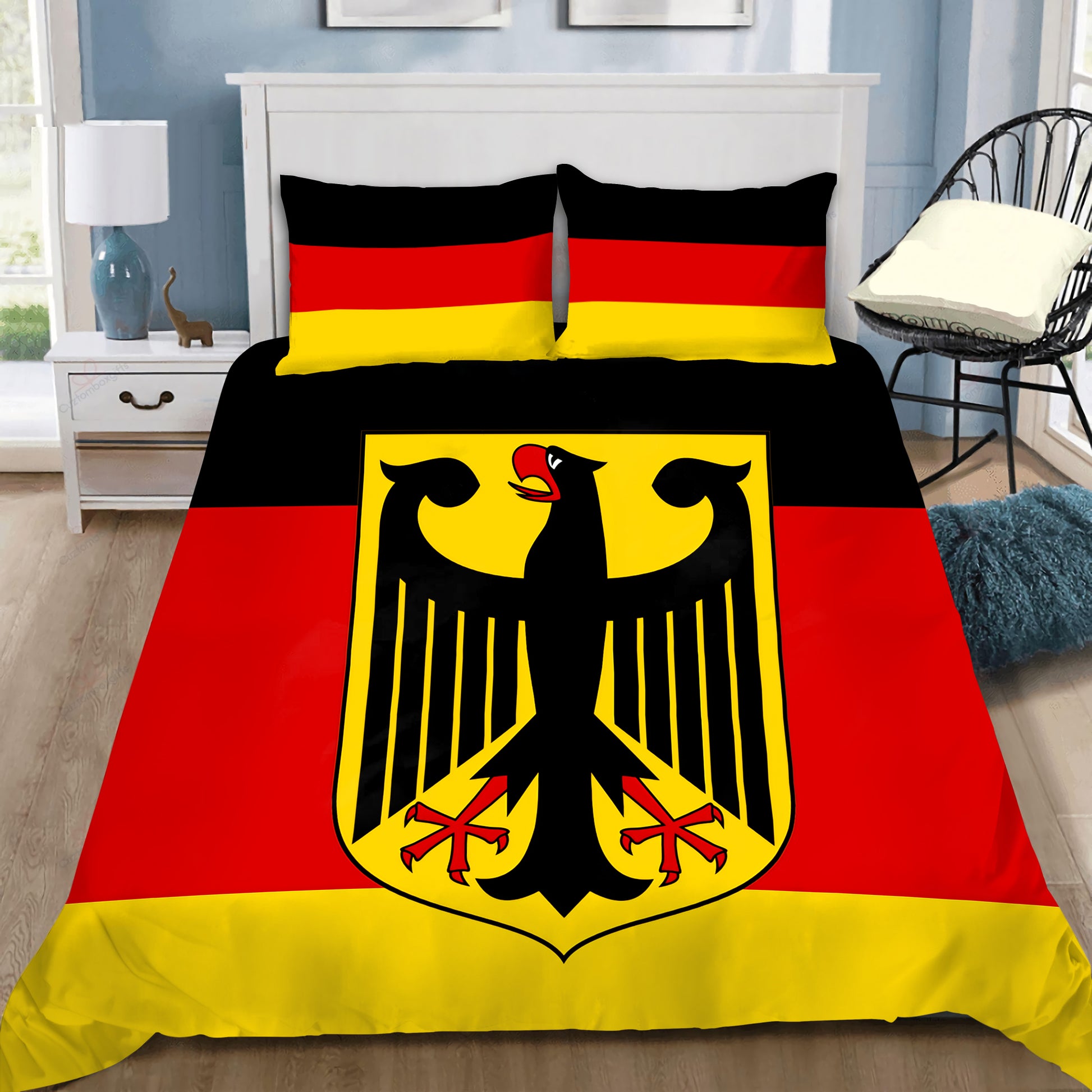 German Flag Bedding Set HAC260602-NM-Bedding Set-NM-US Twin-Vibe Cosy™