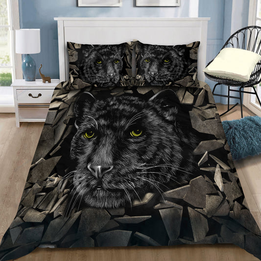 Panther Break The WAll 3D Bedding Set NTN08122002-LAM