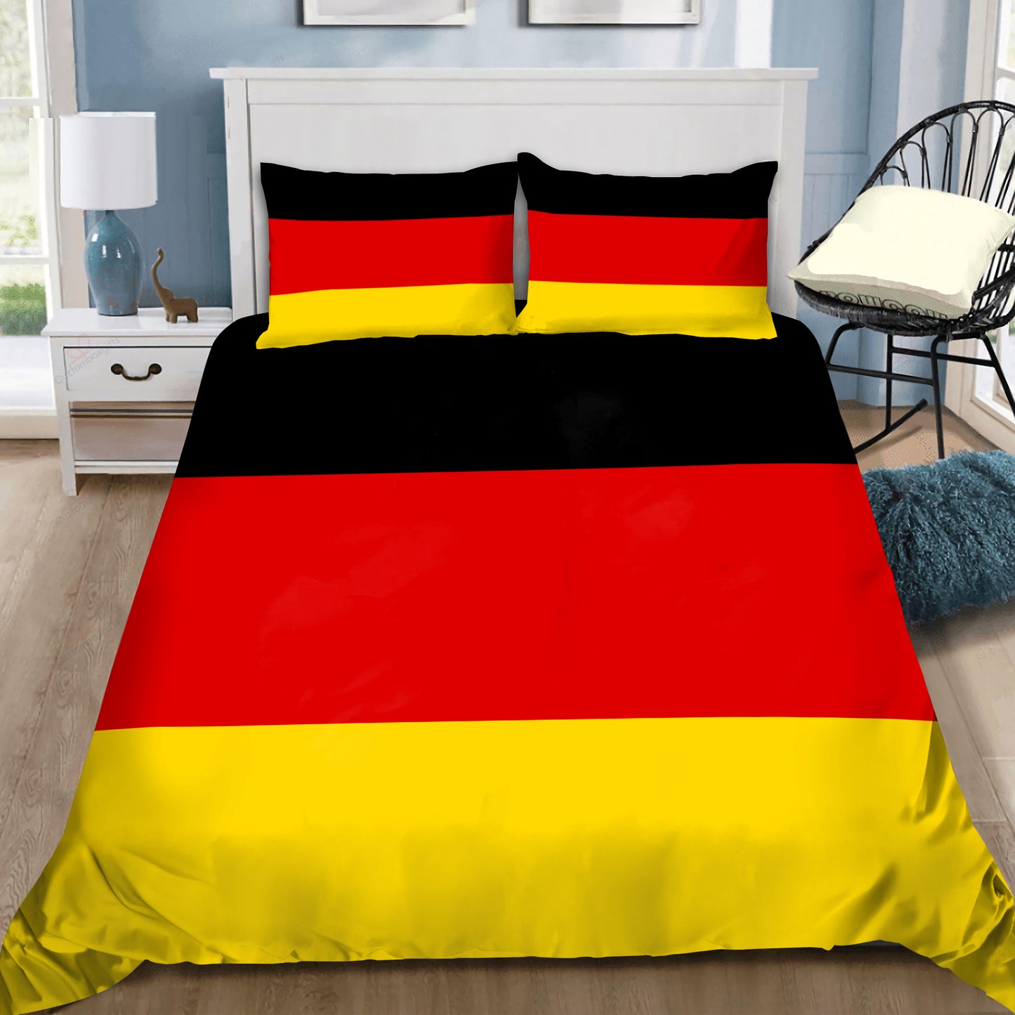 German Flag Bedding Set HAC040705-NM-Bedding Set-NM-US Twin-Vibe Cosy™