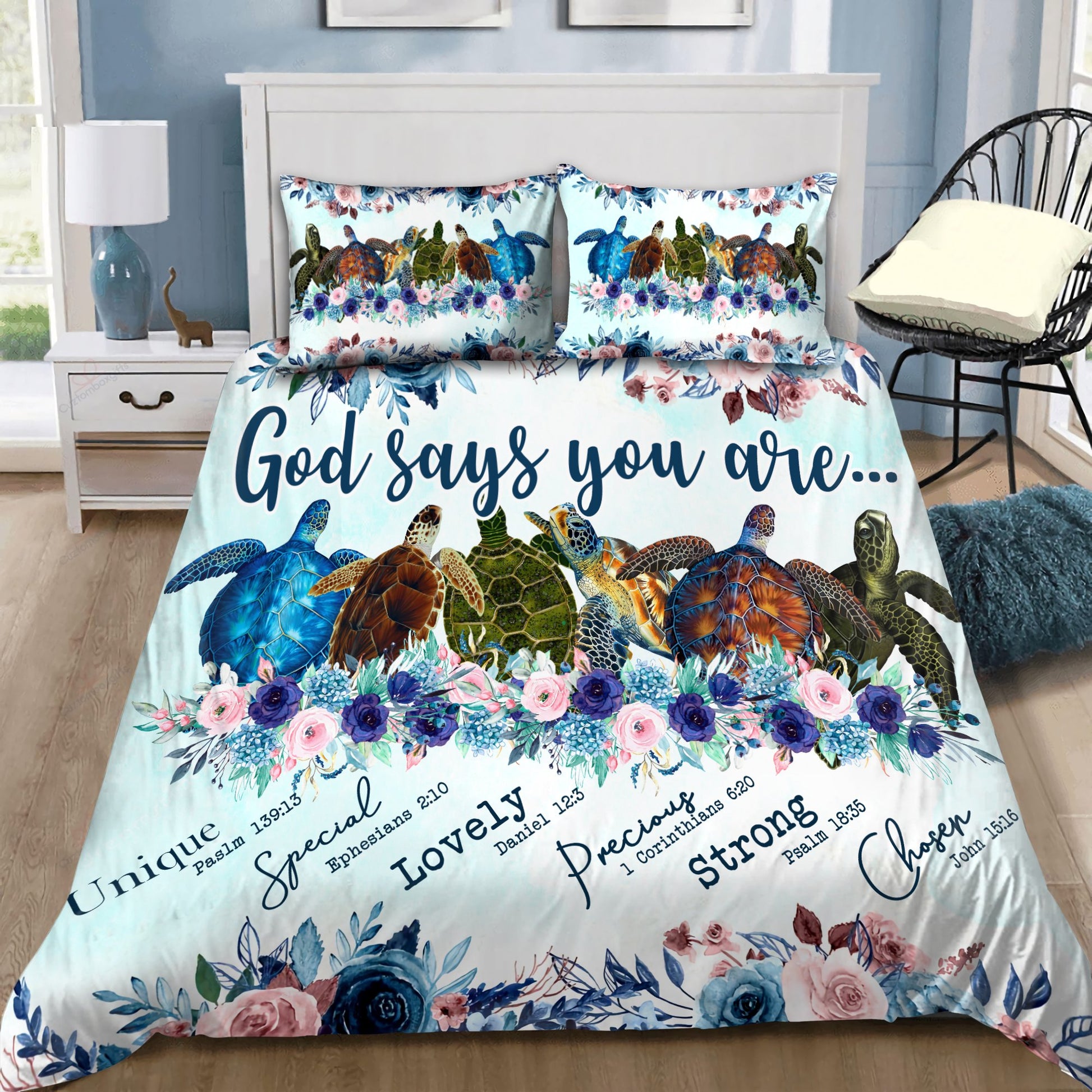 God Say You Are Bedding Set HAC210705-Bedding Set-TT-Twin-Vibe Cosy™