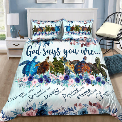 God Say You Are Bedding Set HAC210705-Bedding Set-TT-Twin-Vibe Cosy™