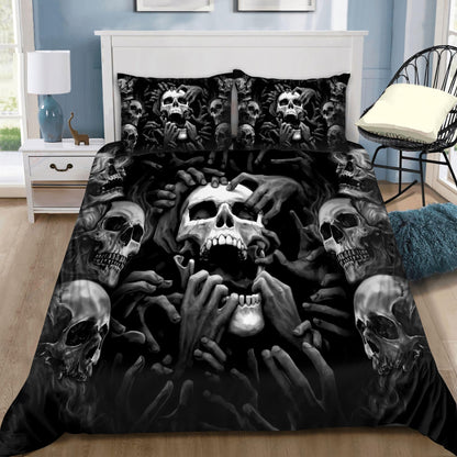 Screaming Skull Bedding Set HAC080802S1