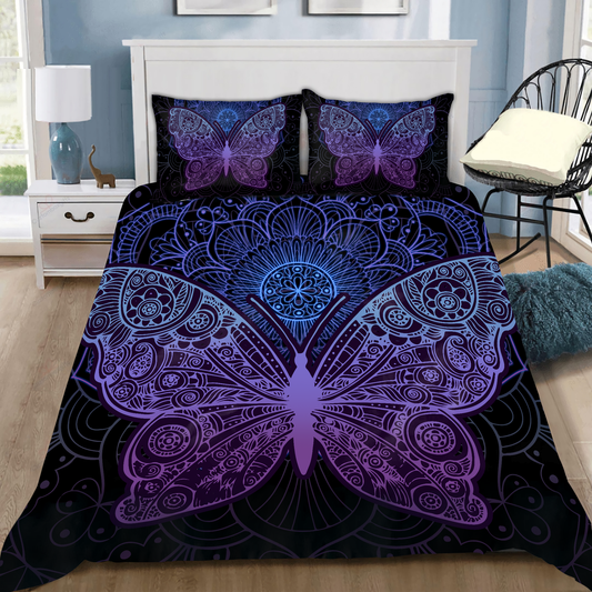 Beautiful butterfly mandala bedding set-ML-ML-US Twin-Vibe Cosy™
