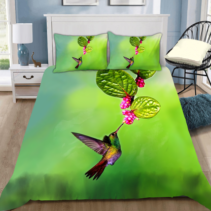 Beautiful Hummingbird Bedding Set-ML-ML-US Twin-Vibe Cosy™