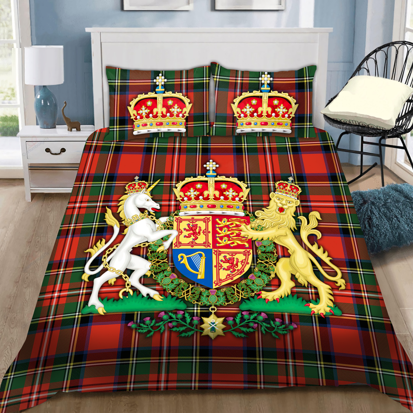 Scotland Tartan Bedding Set MH2007203-Bedding Set-TT-Twin-Vibe Cosy™