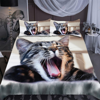 Cat Bedding Set AM-TT-Bedding Set-TT-Twin-Vibe Cosy™