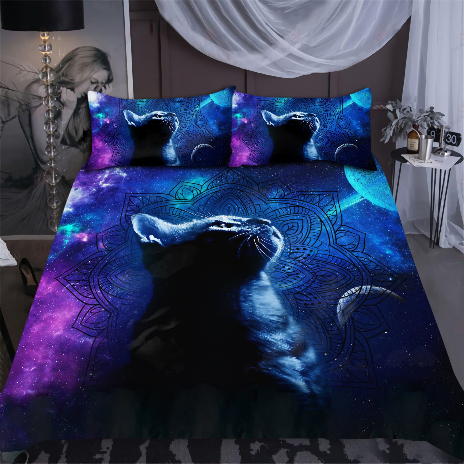 Cat Bedding Set AM-TT-Bedding Set-TT-Twin-Vibe Cosy™