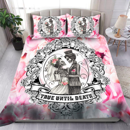 Sugar Skull Couple Bedding Set NTN08142001