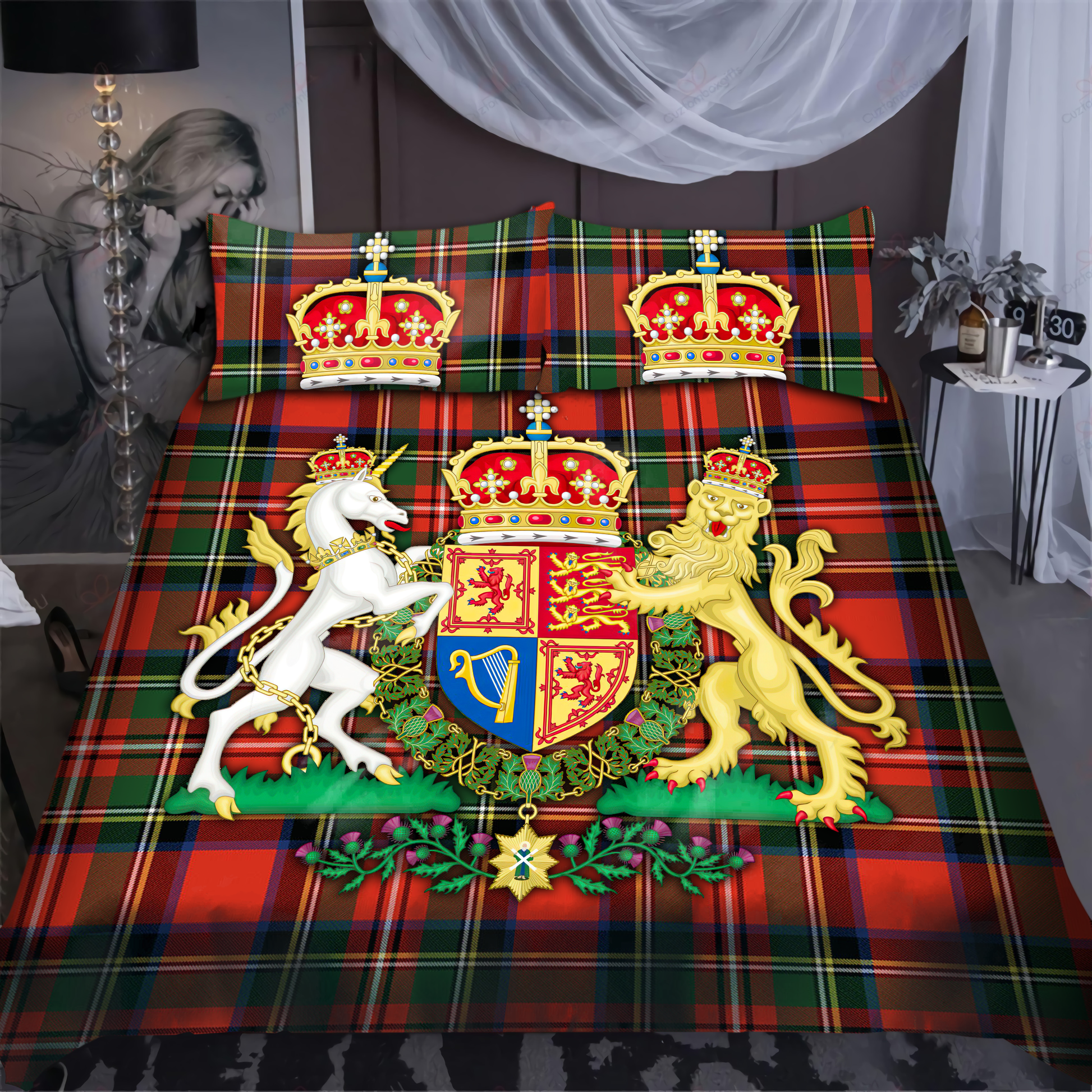 Scotland Tartan Bedding Set MH2007203-Bedding Set-TT-Twin-Vibe Cosy™