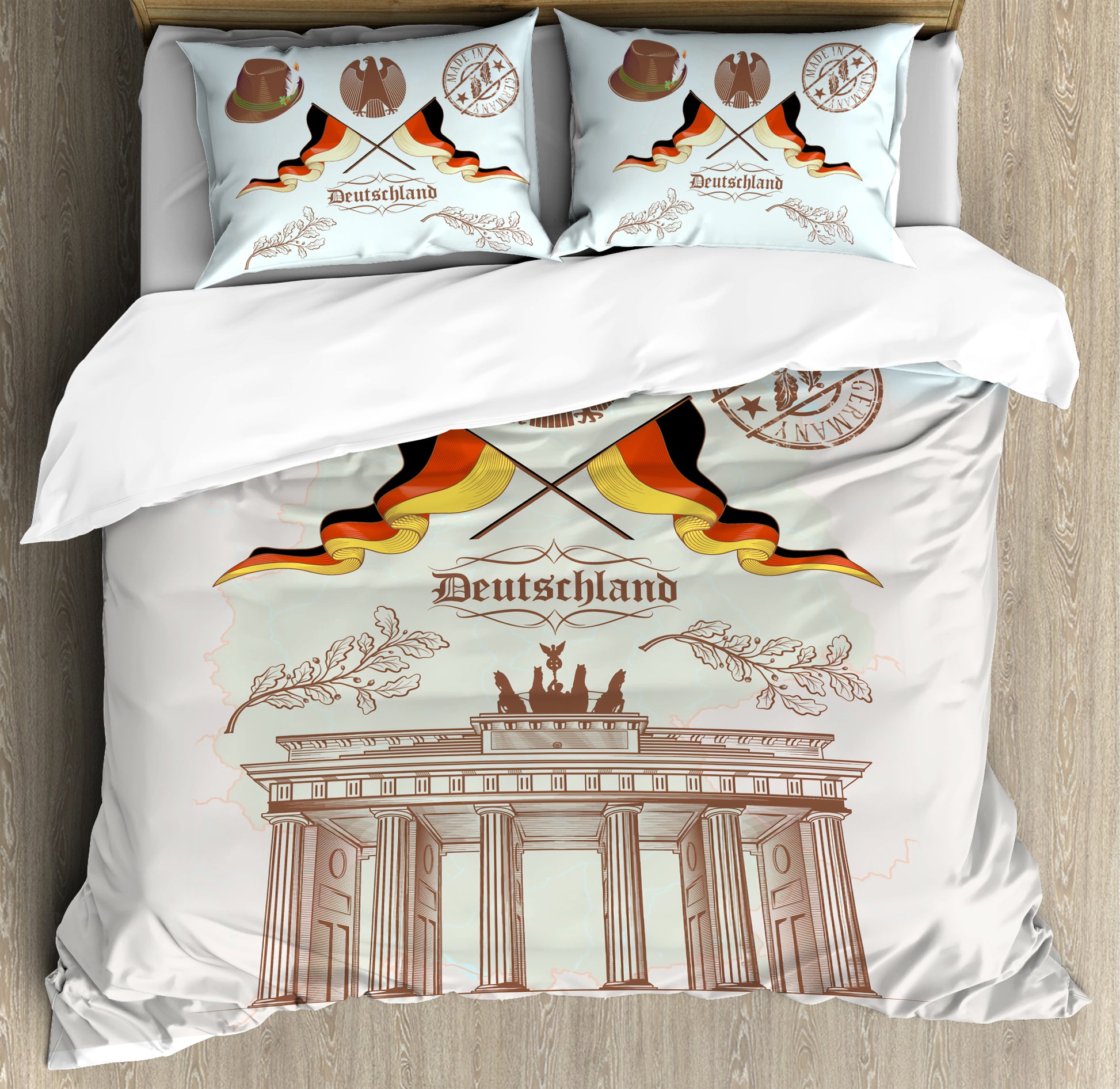 Germany Bedding Set - Deutschland German Symbol HAC260607-NM-Bedding Set-NM-US Twin-Vibe Cosy™