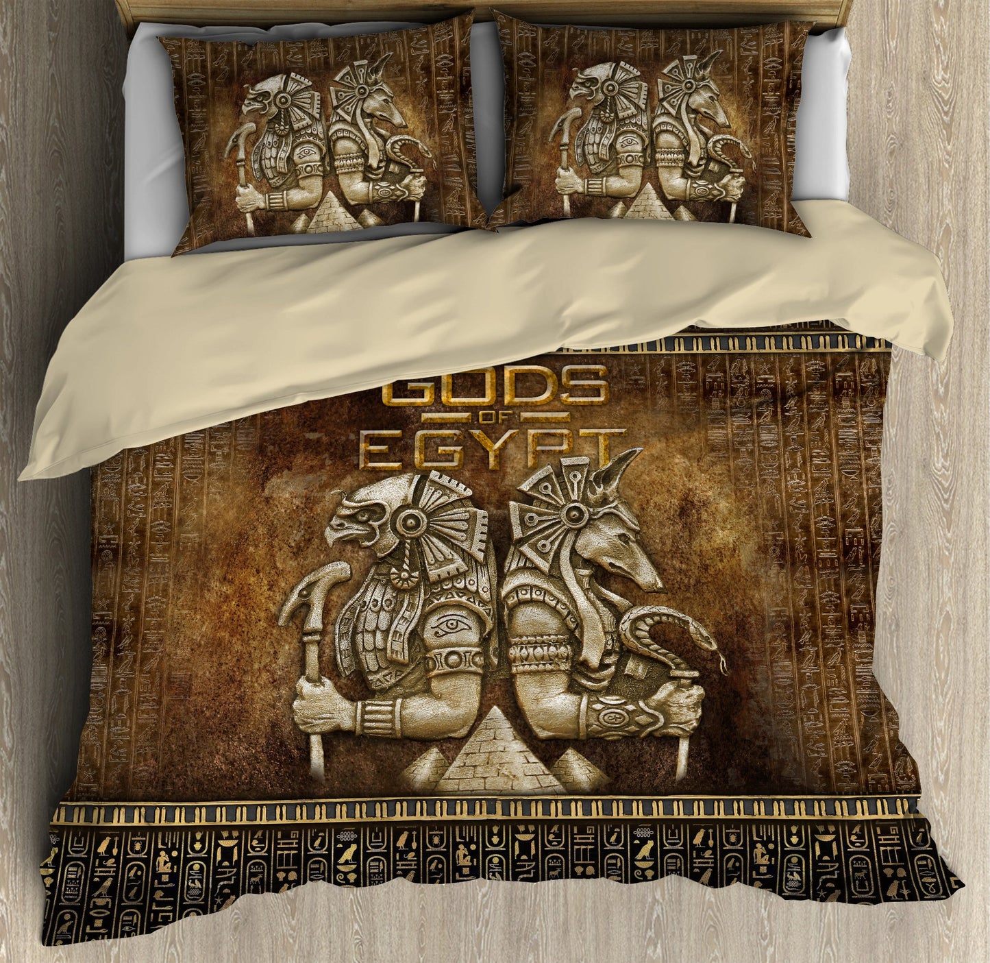 Gods of Egypt Bedding Set-HP-Bedding-HP Arts-Twin-Vibe Cosy™