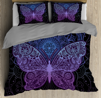 Beautiful butterfly mandala bedding set-ML-ML-US Twin-Vibe Cosy™