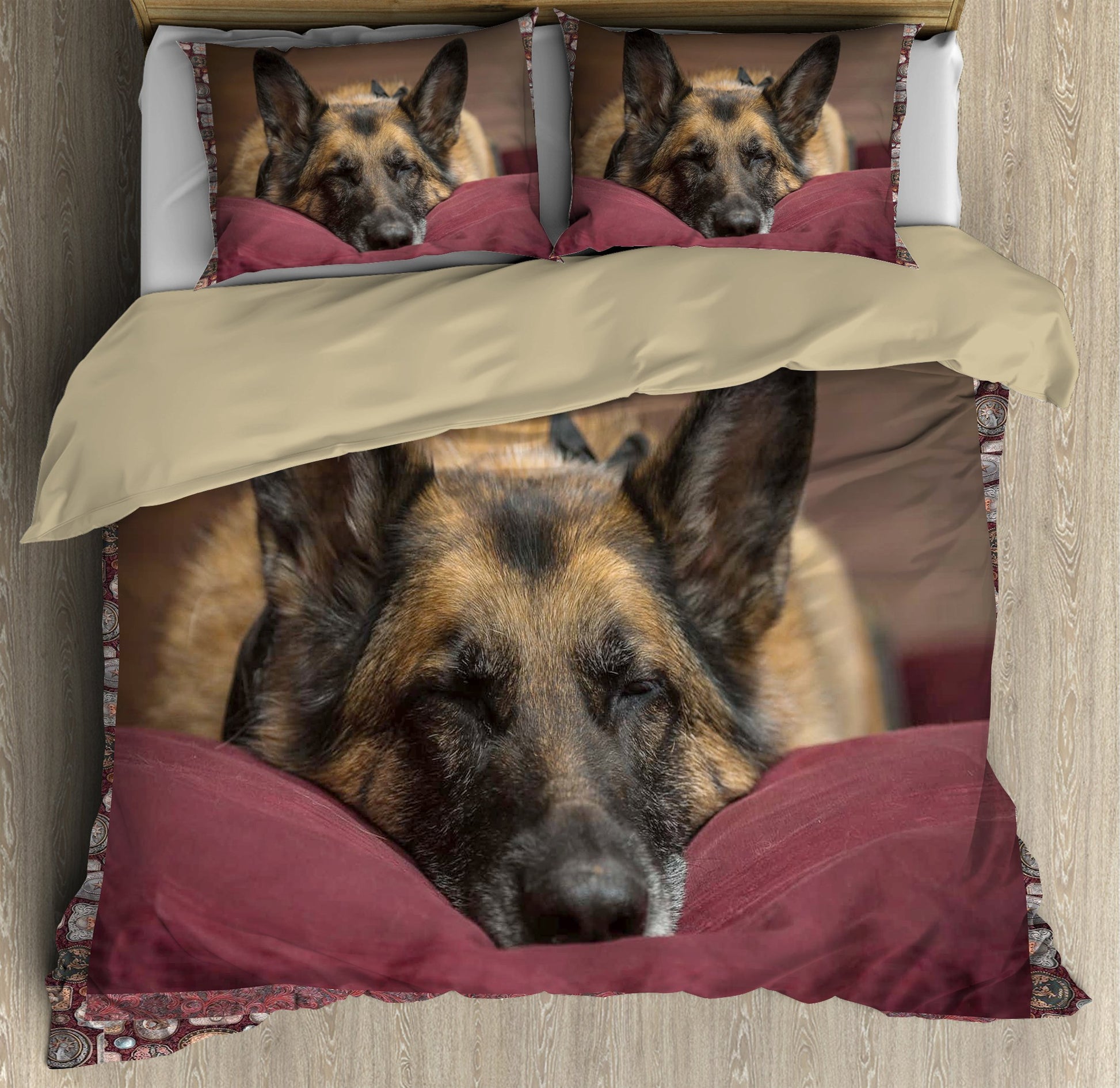 German Shepherd Dog Bedding Set QB06242003-Quilt-TA-Twin-Vibe Cosy™