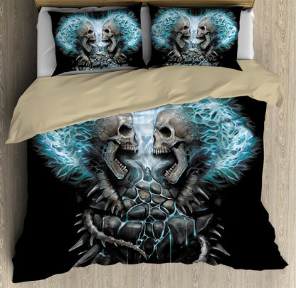 Skull Bedding Set QB07042006-Quilt-TA-Twin-Vibe Cosy™