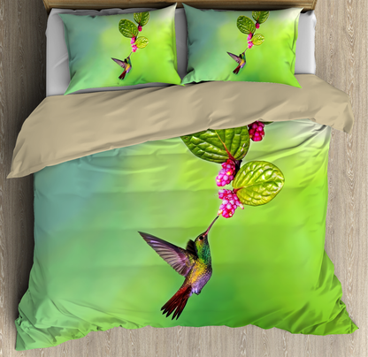 Beautiful Hummingbird Bedding Set-ML-ML-US Twin-Vibe Cosy™