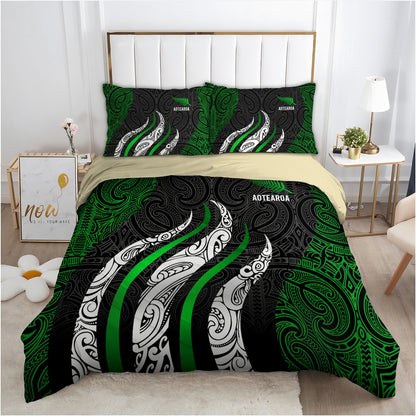 New Zealand – Aotearoa Koru Fire Style Bedding Set TR2807201