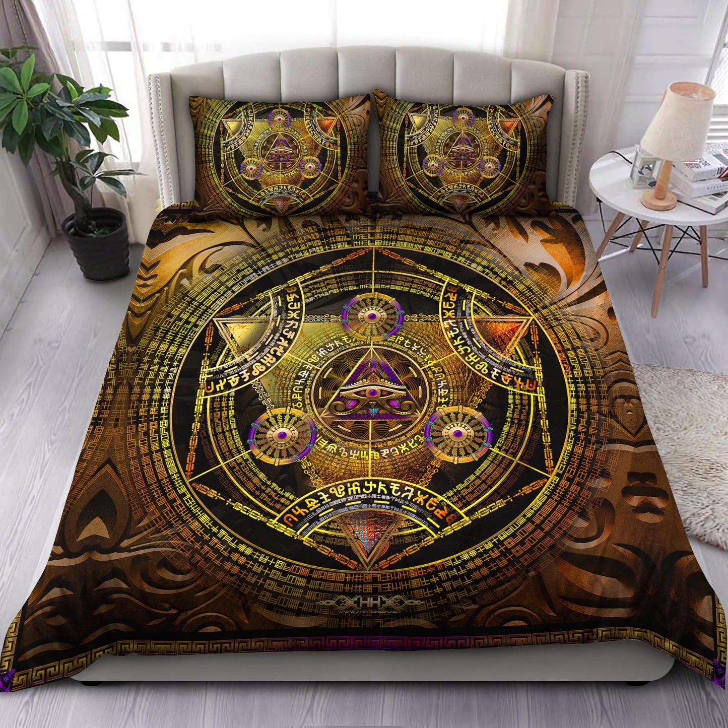 Ancient Egypt Art Bedding Set-HP-Bedding-HP Arts-Twin-Vibe Cosy™