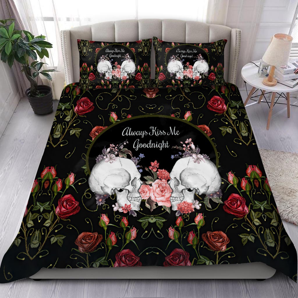 Sugar Skull Couple Bedding Set TN130820