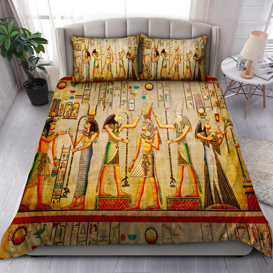 Ancient Egypt Art Bedding Set-HP-Bedding-HP Arts-Twin-Vibe Cosy™