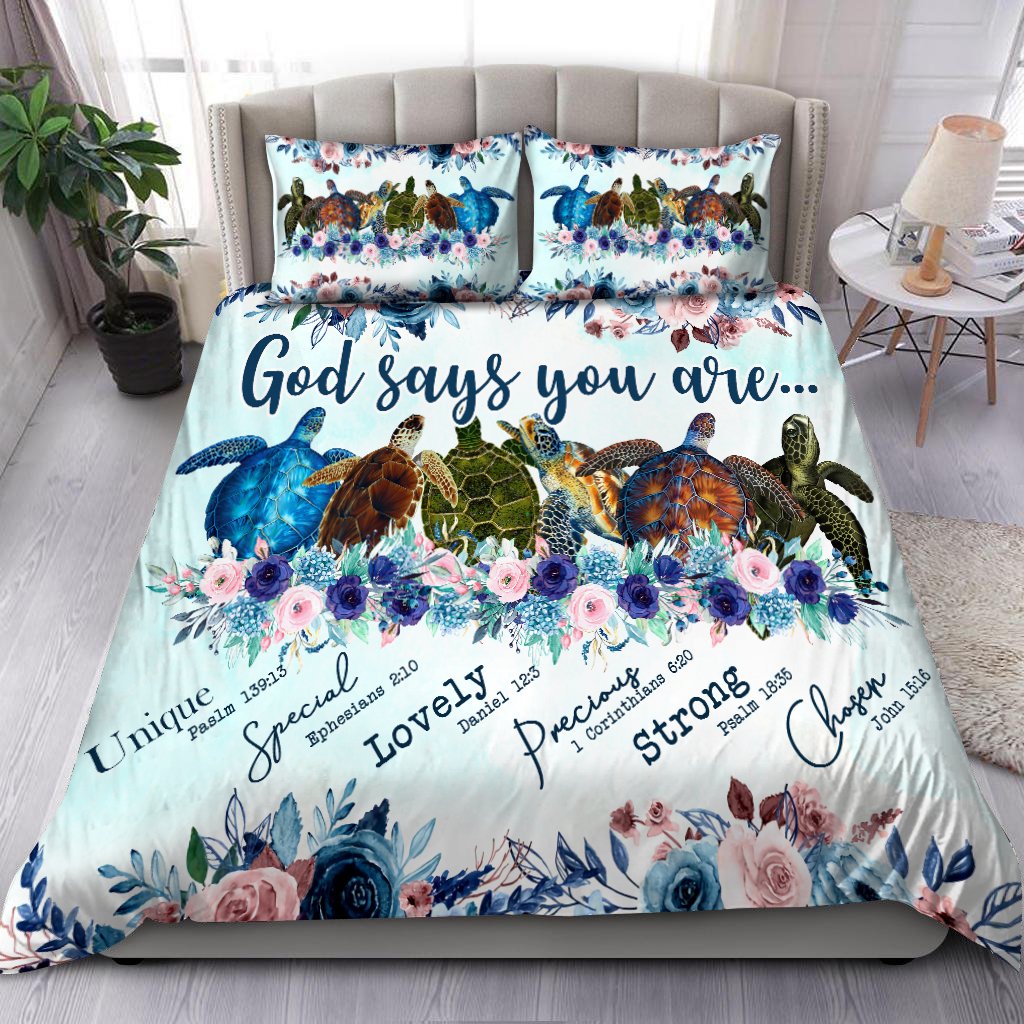 God Say You Are Bedding Set HAC210705-Bedding Set-TT-Twin-Vibe Cosy™