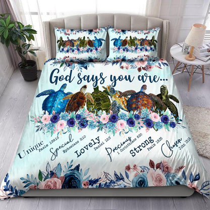God Say You Are Bedding Set HAC210705-Bedding Set-TT-Twin-Vibe Cosy™