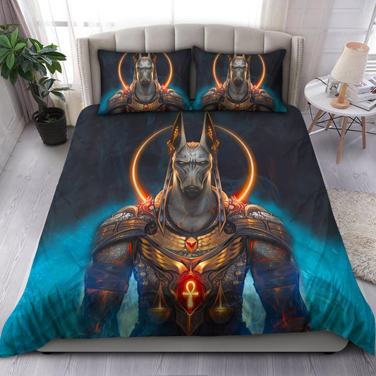 Ancient Egypt God Bedding Set-HP-Bedding-HP Arts-Twin-Vibe Cosy™