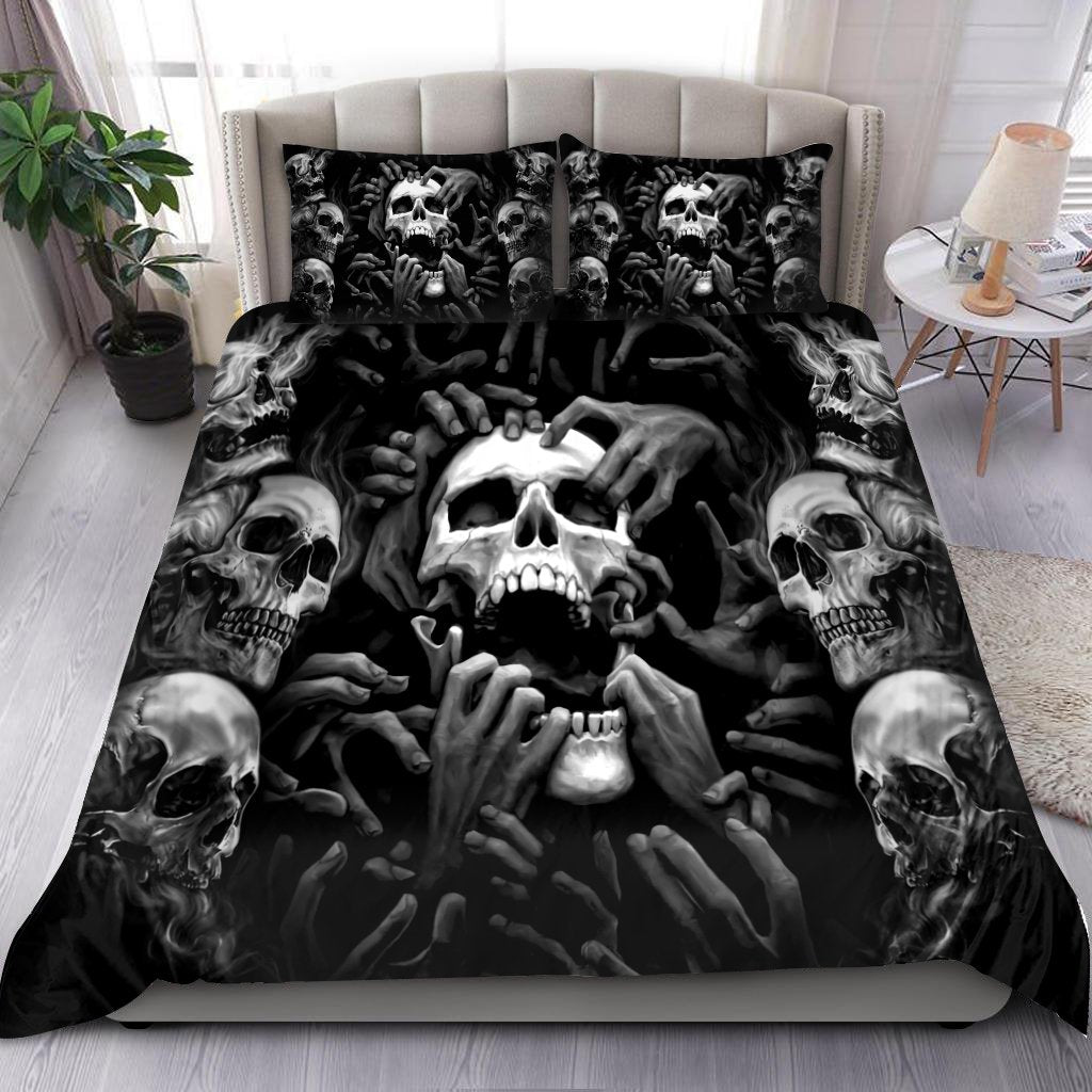 Screaming Skull Bedding Set HAC080802S1