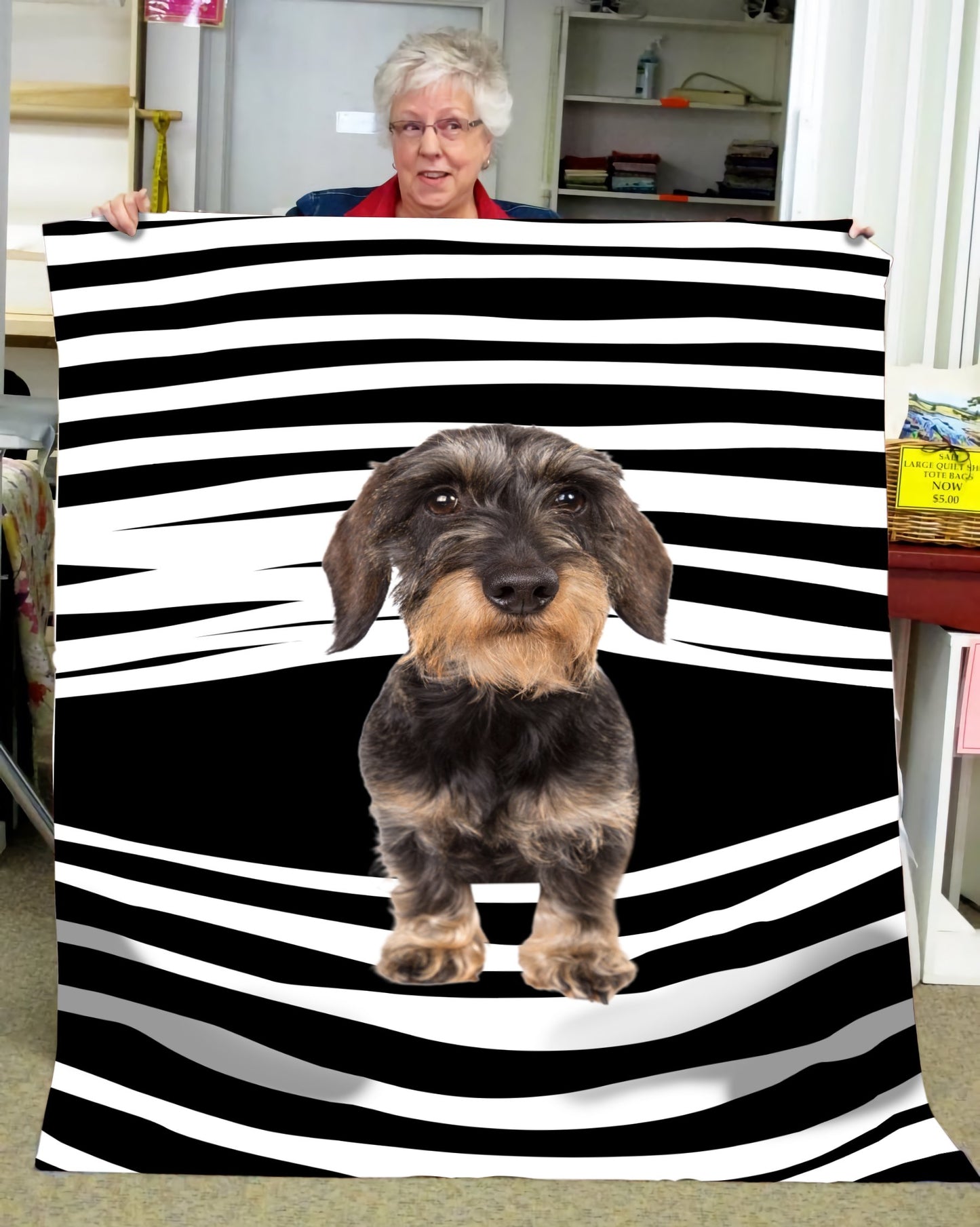Schnauzer blanket DD09222002