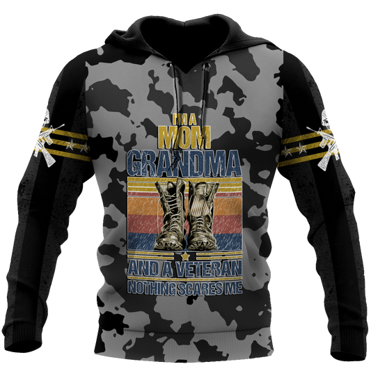 I'm a Mom Grandma and a veteran 3d all over printed shirts for men and women MH190520S-Apparel-Huyencass-Hoodie-S-Vibe Cosy™