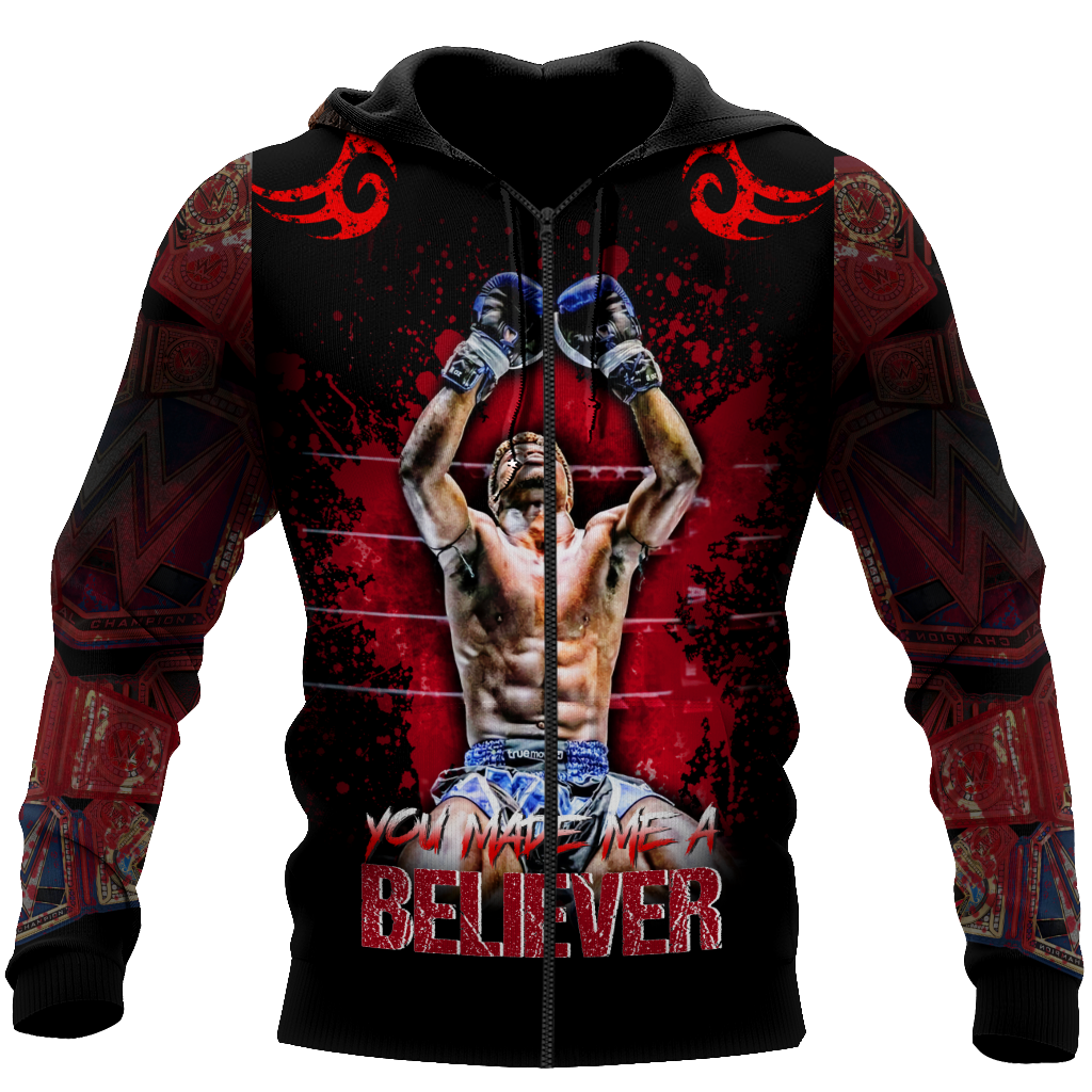 Believer Muaythai Kickboxing 3D Printed MH2105201-Apparel-ML-Zipped Hoodie-S-Vibe Cosy™