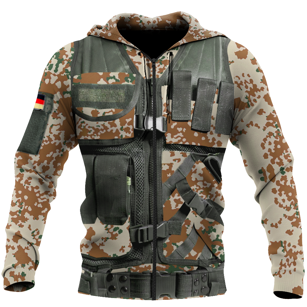 Custom armor 3d hoodie shirt for men and women HG62101-Apparel-HG-Zip hoodie-S-Vibe Cosy™